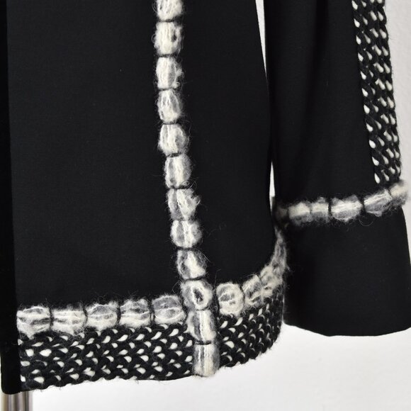 Escada Jersey Jacket Blazer Black - 44 - Picture 7 of 12